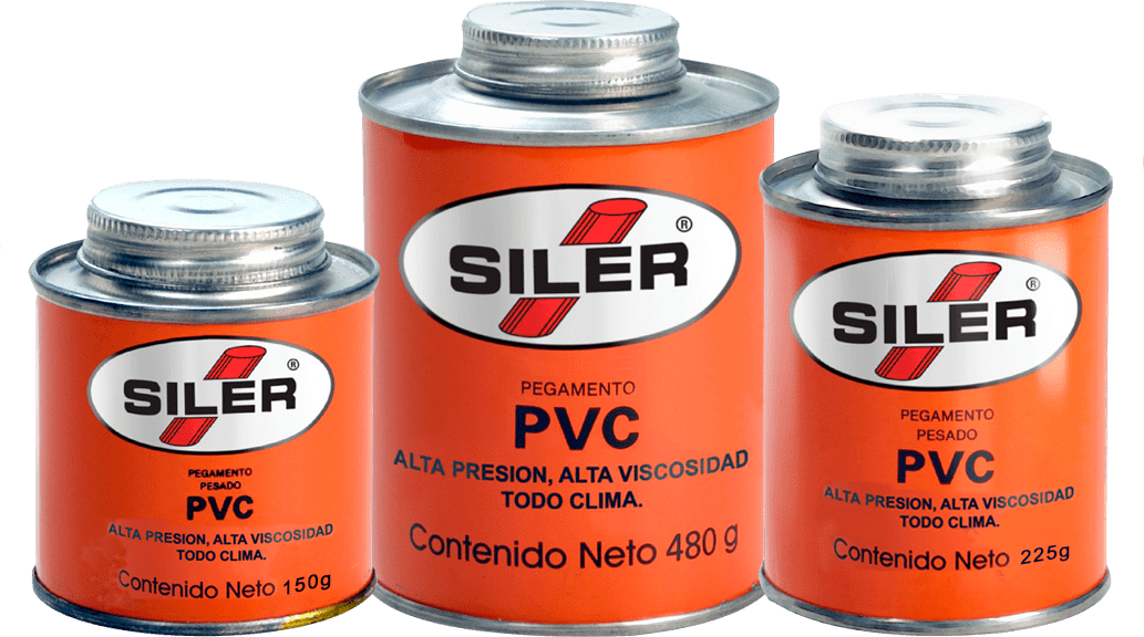 Cemento Para Pvc Siler 480 Grs Transparente